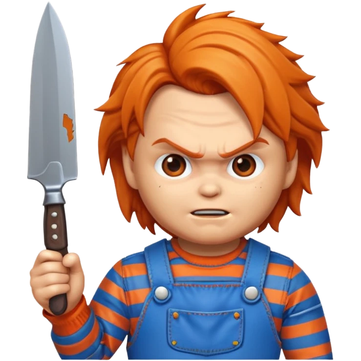 Un emojin de chuky emoji