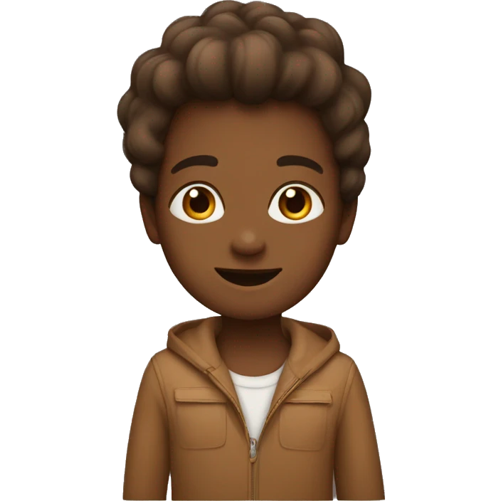 Chivava brown colour emoji