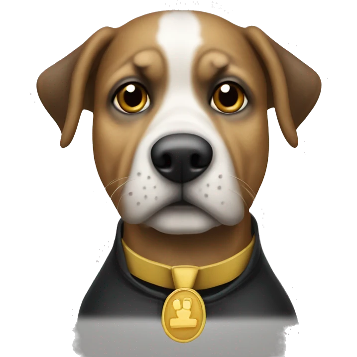 Perro pastor aleman emoji