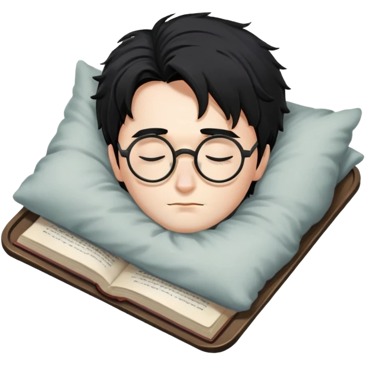 Sleeping Harry Potter emoji