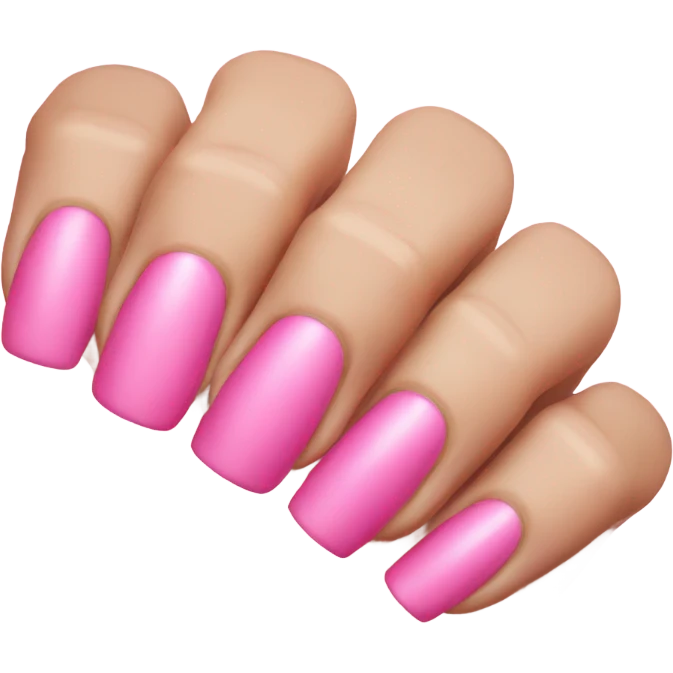 Pink nails emoji
