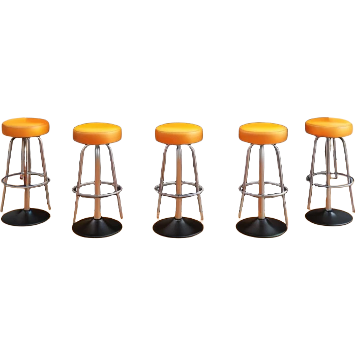 A 3D cartoon bar interior with a counter, glowing shelves of colorful bottles, tall stools, and hanging lights, warm ambient lighting, realistic reflections, Memoji-style. Photo Frame. emoji