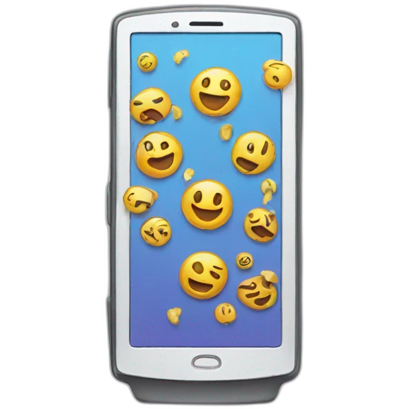 scrolling addiction phone emoji