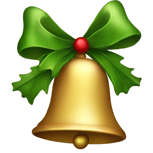 Christmas bells emoji