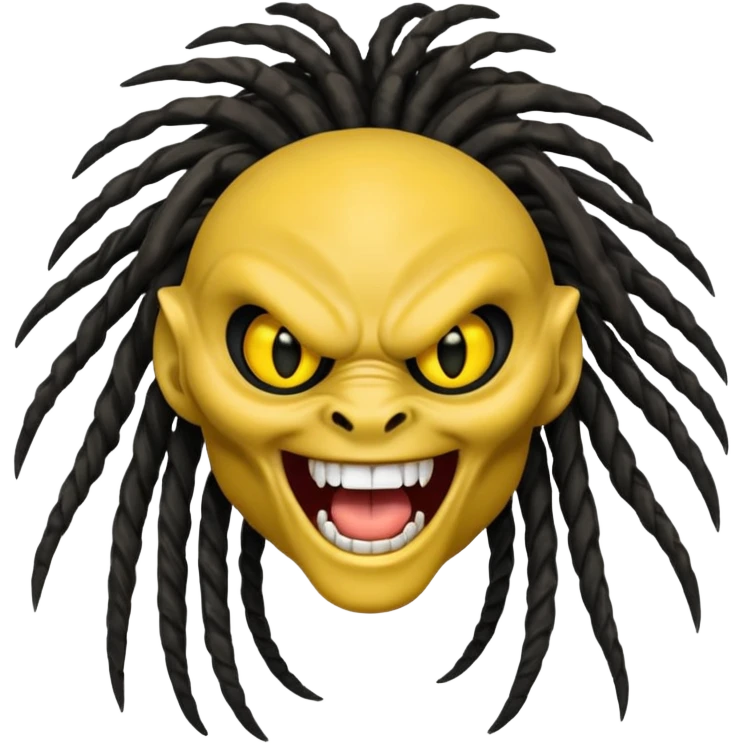Predator laughs sarcastic emoji