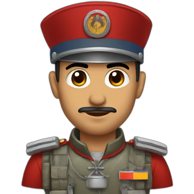 Armenian soldier emoji
