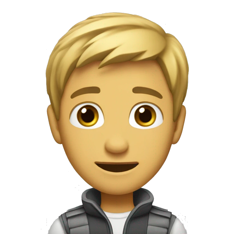 Серый котик играет с новогодней елкой  emoji