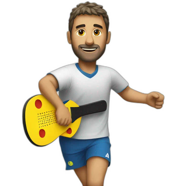 Padel-player emoji
