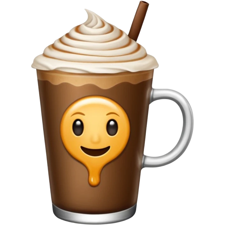 uno vaso de capuchino pero asesino  emoji