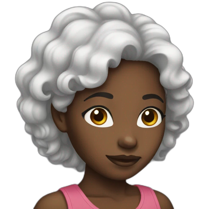 Black Black girl emoji