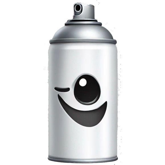 spray can emoji