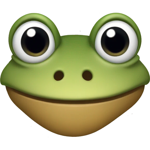 Una Rana triste,enfadada,contenta,enamorada  emoji