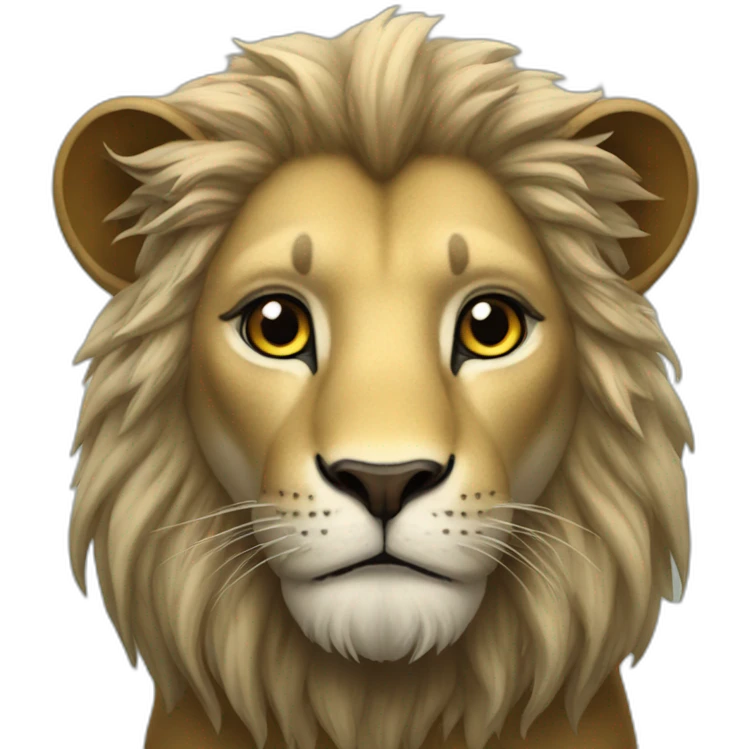 Lion elvish emoji
