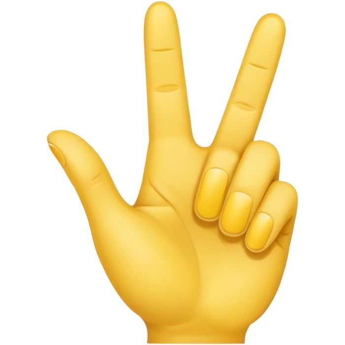2 in the pink 1 in the stink yellow hand emoji emoji