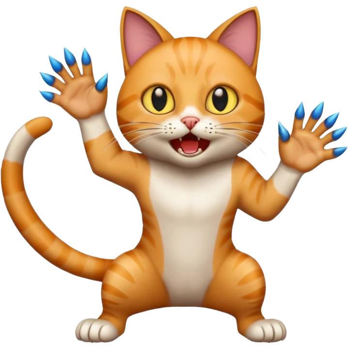 cat attack emoji
