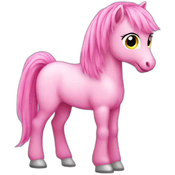 pink pony emoji