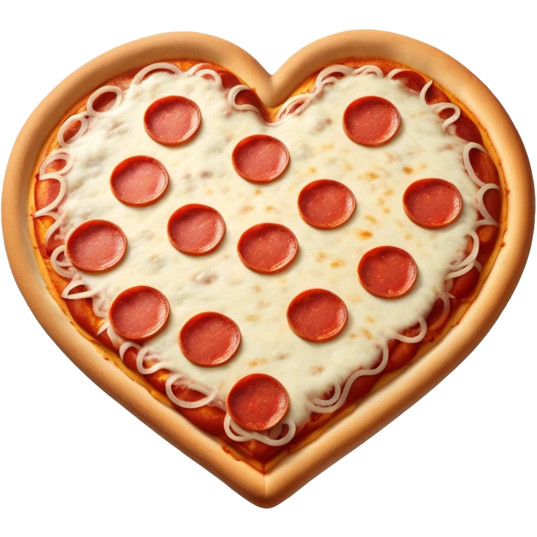 heart shape pizza emoji
