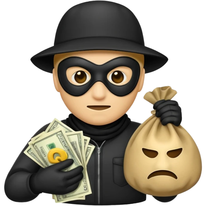 Robber emoji emoji