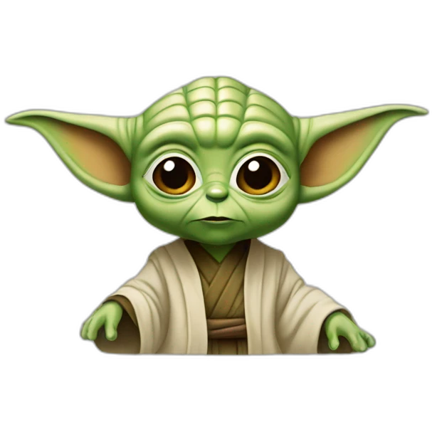 Yoda pouce en l'air emoji
