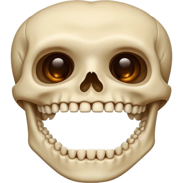 A jaw. Just a jaw, like the body part.  emoji