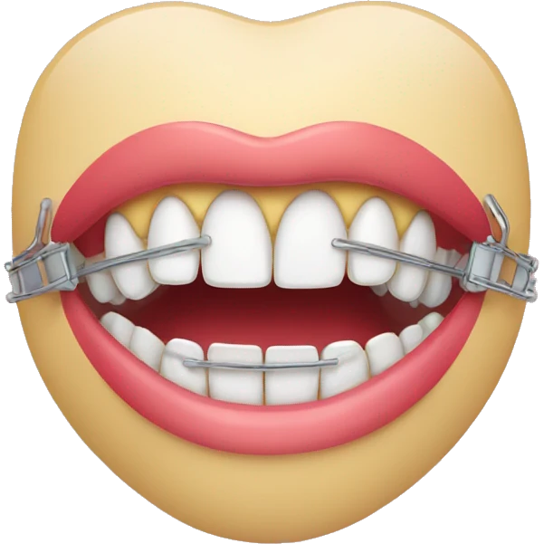 mouth with braces emoji