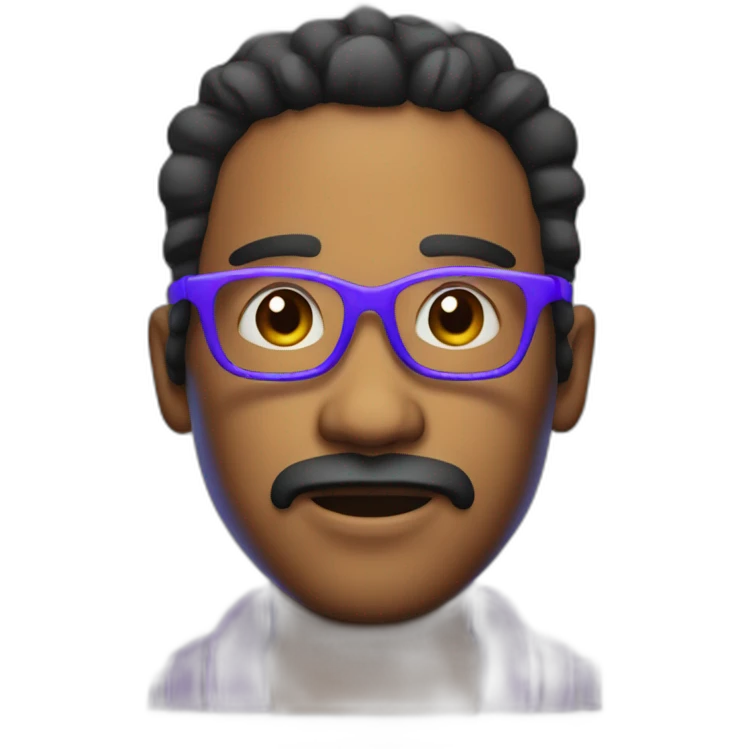 The word Julian which a neon style  emoji
