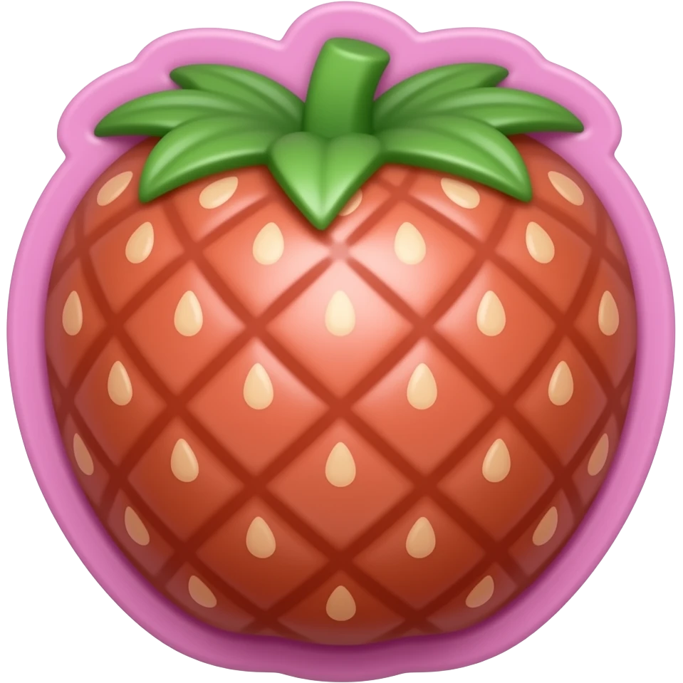 fruit shaped chocolate mold emoji