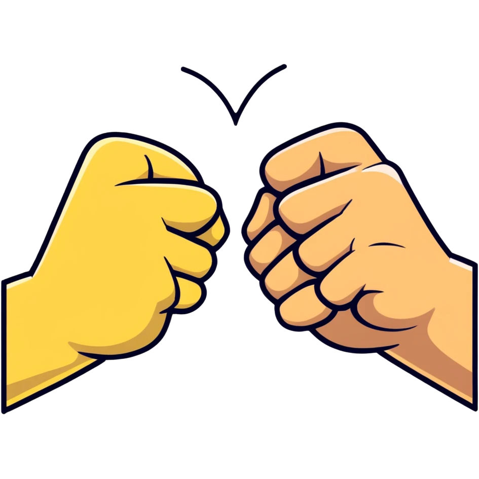 fist bump emoji