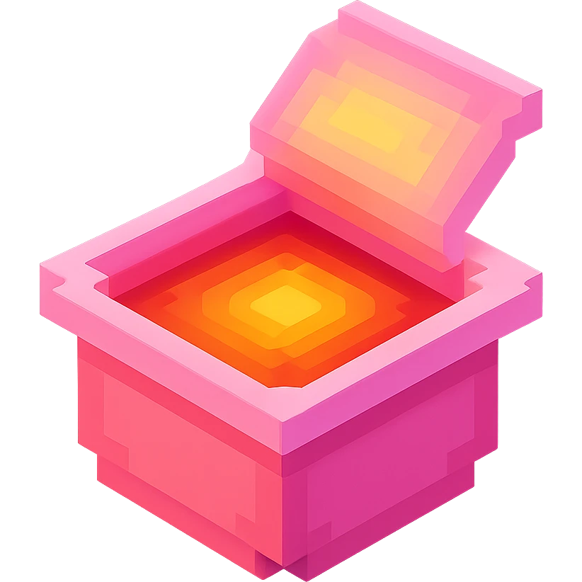 сделай соус из фастфуда розовый светящийся, no background  emoji