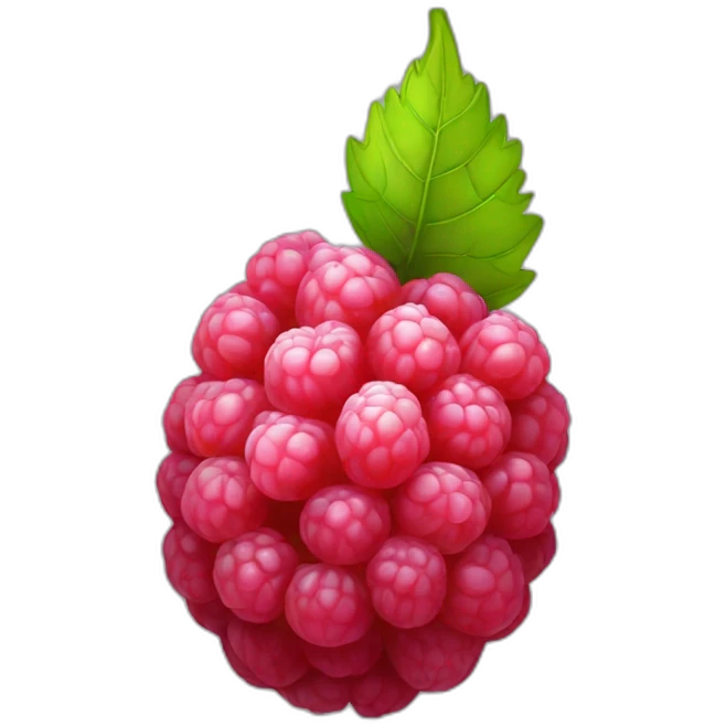 raspberry fruit emoji