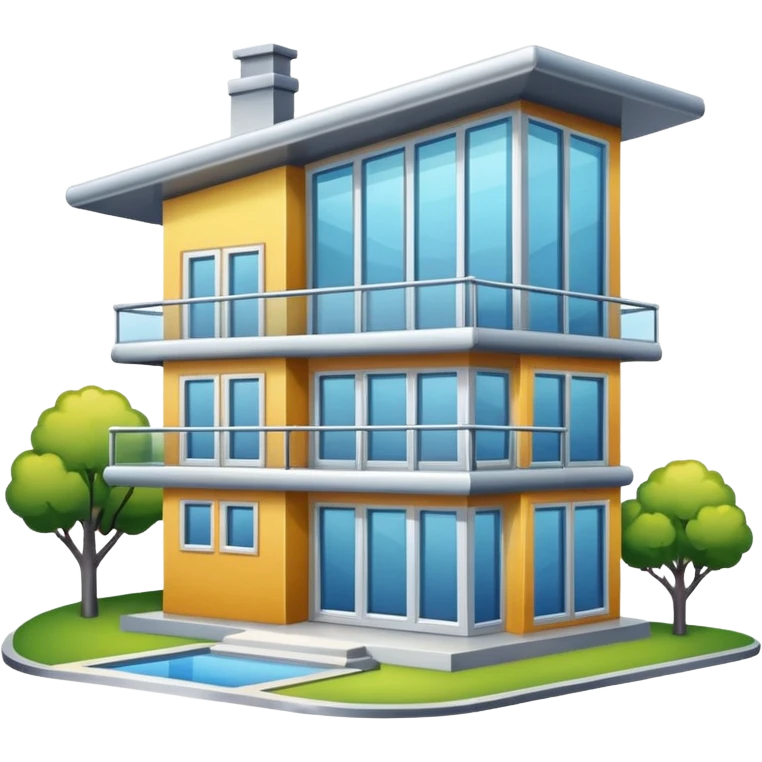 House made from the 2000s era emoji
