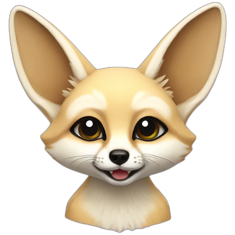 Fennec Fox DJ emoji