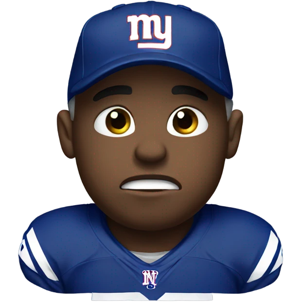  NY Giant crying  emoji