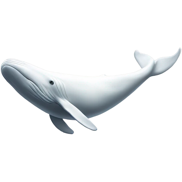 white whale , underside emoji