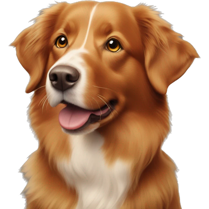 Nova scotia duck tolling retriever  emoji