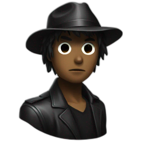 Death note noir fermé emoji