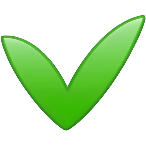 checkmark. tick. emoji. simple. plain. emoji