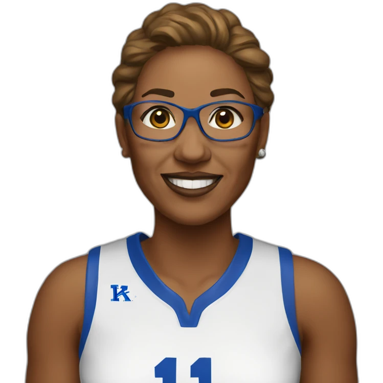 A Kentucky woman's basketball coach emoji