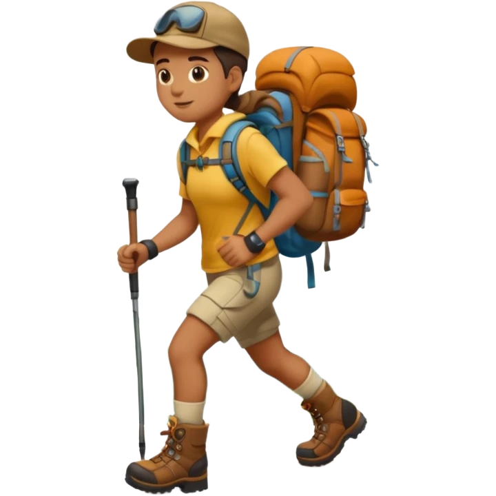 hiking emoji