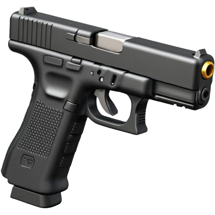 Glock 17 with an extended magazine (big magazine) emoji