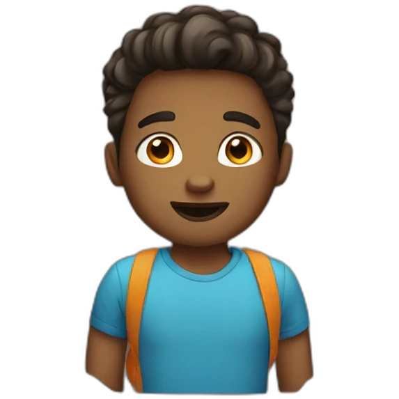 Boy selfie emoji