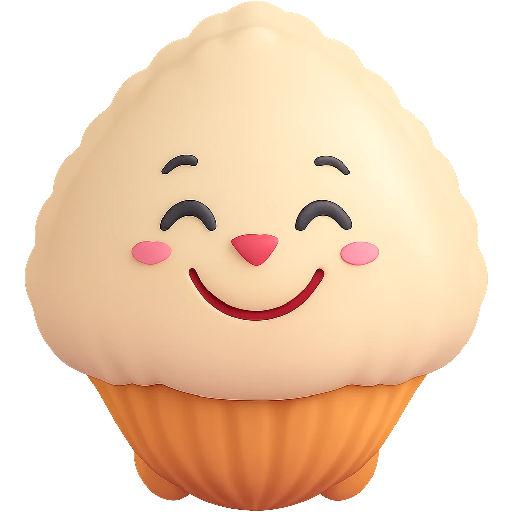 Make the oyster smile while keeping the 3D emoji style, with a transparent background. The 3D emoji style does not support editing, so use the general style editor to respect the 3D emoji look. emoji