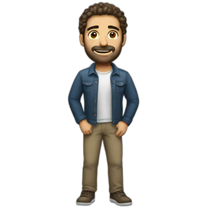 Alex hormozi standing emoji