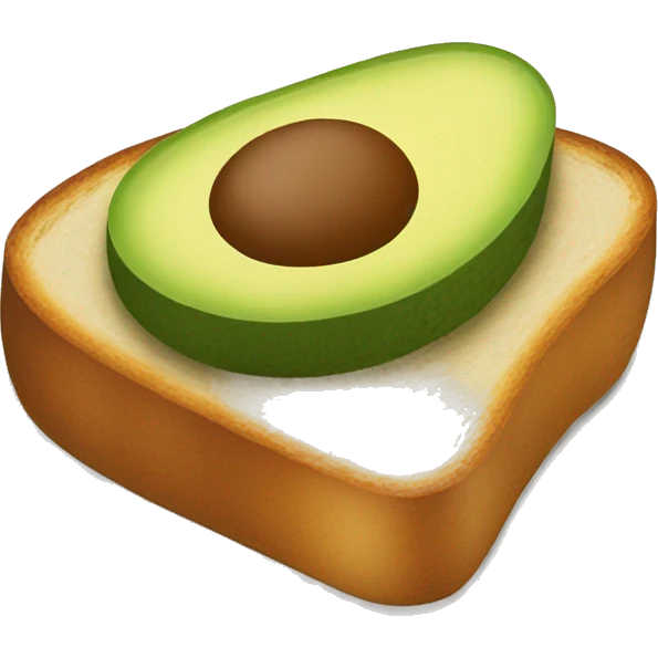 avocado toast emoji