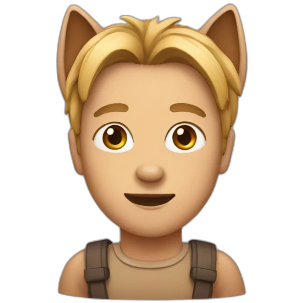 human with dog ears emoji