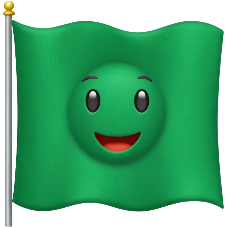 green flag emoji