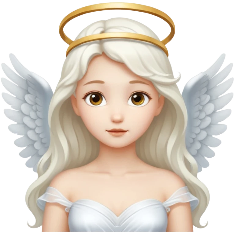 angel girl emoji