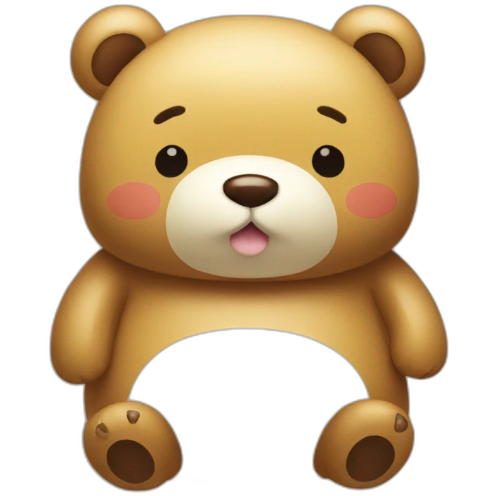 Obese rilakkuma emoji