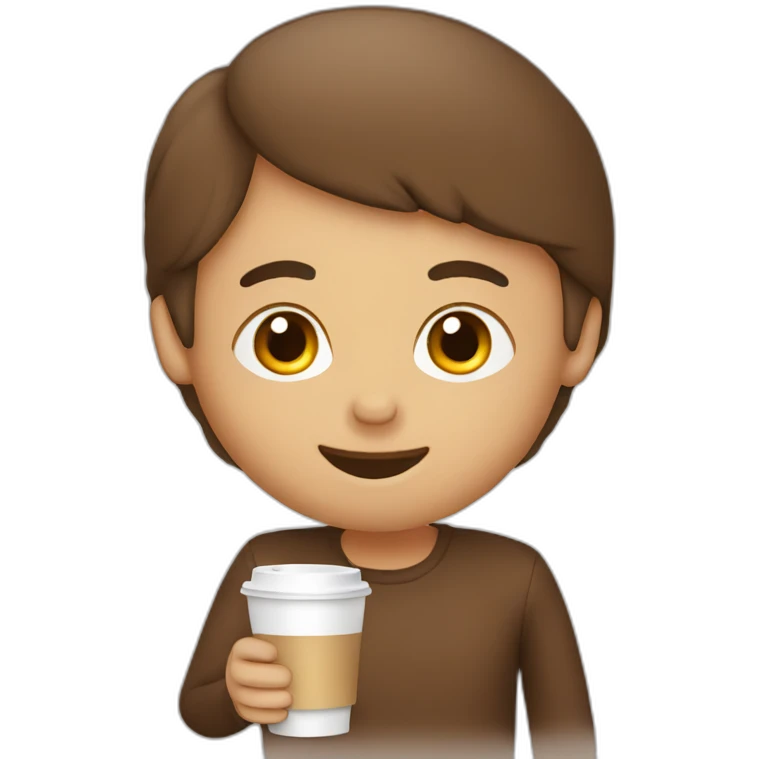 buying a cappucino emoji