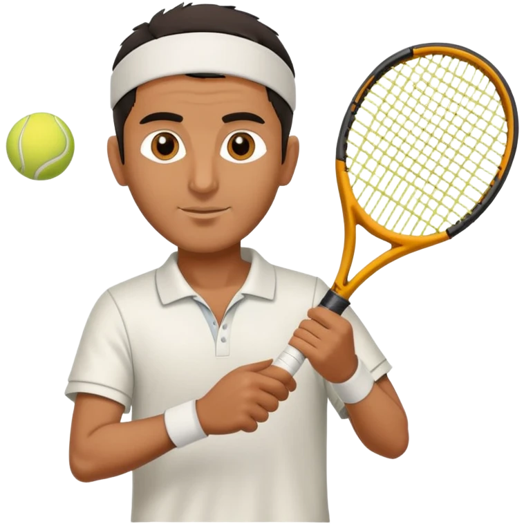 Afghan playing Tennis  emoji